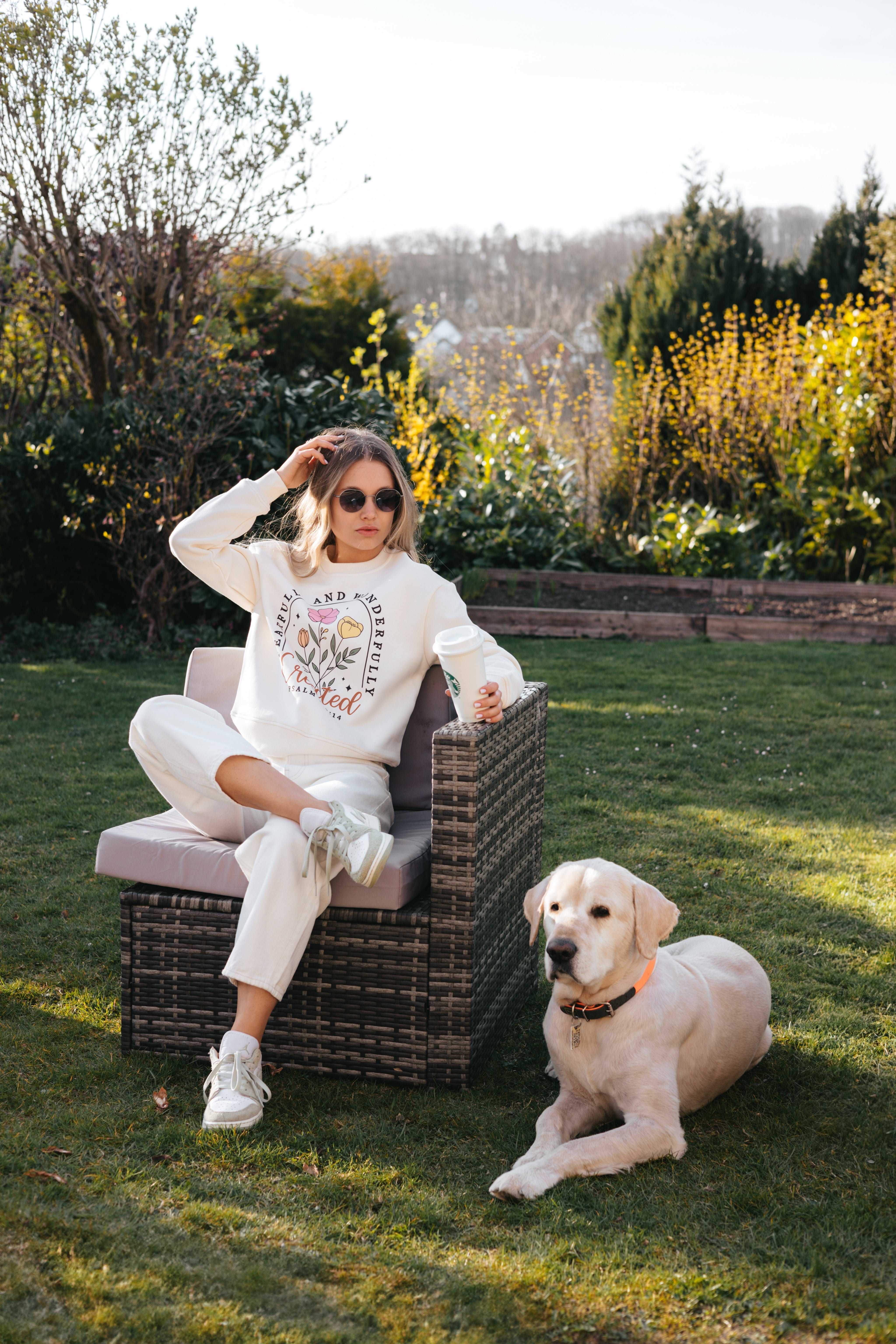 Sweatshirt "Wonderfully Created"